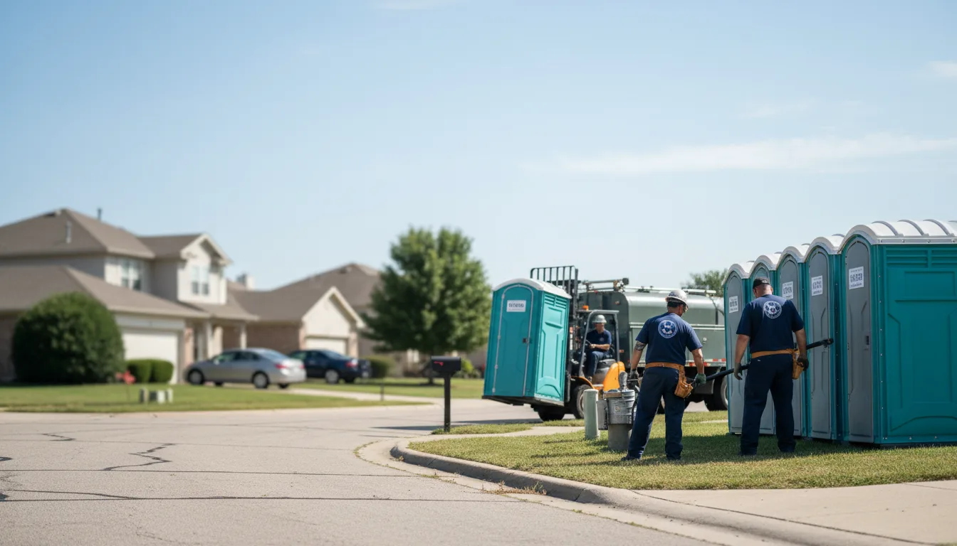 Porta Potty Rental in Mcleod, TX near me